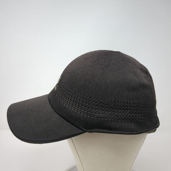 Kangol Ventair Space Cap Black One Size Breathable Embroidered - Picture 3 of 11